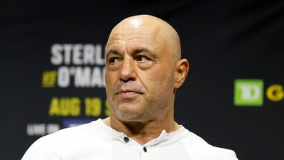 Joe Rogan spoke about the possibility of fires in LA back in 2024. (AP Photo/Gregory Payan, File) (AP) Joe Rogan spoke about the possibility of fires in LA back in 2024. (AP Photo/Gregory Payan, File) (AP)