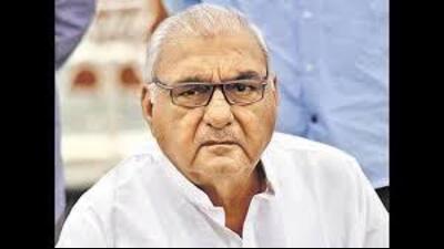 Former Haryana chief minister Bhupinder Singh Hooda (HT File)