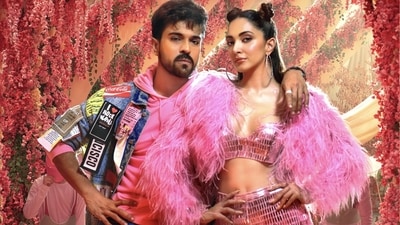 Ram Charan and Kiara Advani in a still from Shankar's Game Changer. Ram Charan and Kiara Advani in a still from Shankar's Game Changer.