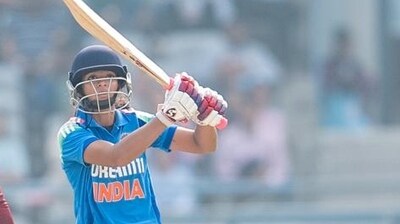 Pratika Rawal scored 89 in India's win over Ireland (HT_PRINT) Pratika Rawal scored 89 in India's win over Ireland (HT_PRINT)
