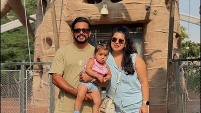 Indian captain Harmanpreet Singh travelled to Oman and UAE with his family during the break. (Instagram) Indian captain Harmanpreet Singh travelled to Oman and UAE with his family during the break. (Instagram)