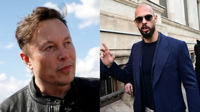 Despite Andrew Tate's (R) controversial past, Elon Musk appears to back his political aspirations. Despite Andrew Tate's (R) controversial past, Elon Musk appears to back his political aspirations.