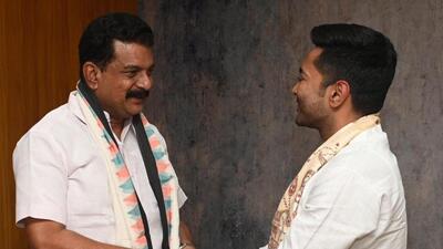 On X, TMC welcomed PV Anvar and said: “Together, we shall work towards the welfare of the people of our nation.” (X/AITCofficial)