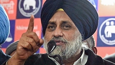 Sukhbir Singh Badal. (PTI) Sukhbir Singh Badal. (PTI)