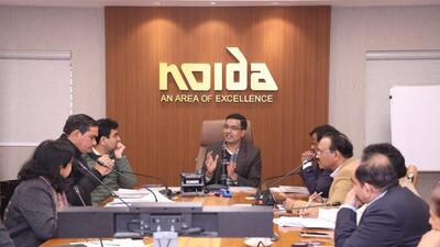The Noida authority and the Bulandshahr district administration will soon finalise and announce the new rates at which the land will be bought from the land owners so that the process of development can pick up pace. (HT Photo) The Noida authority and the Bulandshahr district administration will soon finalise and announce the new rates at which the land will be bought from the land owners so that the process of development can pick up pace. (HT Photo)
