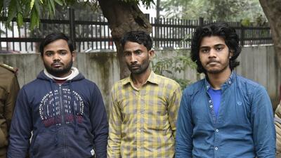 The entire heist was planned by the house help Chandan who was aware of the places where cash and jewellery were kept and was staying with the family for the past two years and got the position through a person known to Gupta. (Sakib Ali/HT Photo) The entire heist was planned by the house help Chandan who was aware of the places where cash and jewellery were kept and was staying with the family for the past two years and got the position through a person known to Gupta. (Sakib Ali/HT Photo)