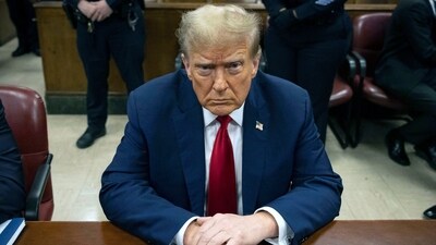 Donald Trump is allowed to attend his sentencing on Friday virtually. (AP) Donald Trump is allowed to attend his sentencing on Friday virtually. (AP)