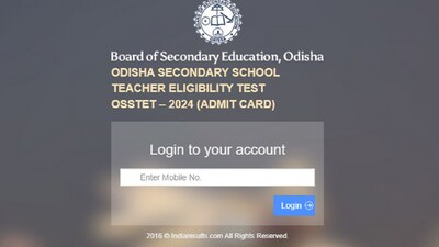 OSSTET Admit Card 2024 out at bseodisha.ac.in, download link here OSSTET Admit Card 2024 out at bseodisha.ac.in, download link here