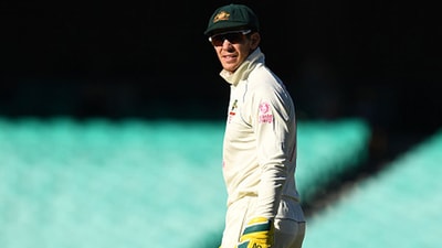 Tim Paine slammed the Sydney wicket after the fifth Test ended in a two-and-a-half day with neither India nor Australia reaching the 200-run mark (Getty)