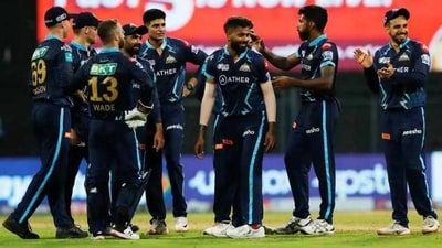 GT players during IPL 2022 (X) GT players during IPL 2022 (X)