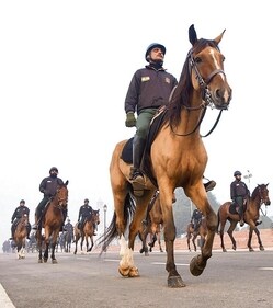 Presidents' Bodyguard regiment is one of the oldest cavalry units and has served for over 250 years. (Photo: Ritik Jain/ANI) Presidents' Bodyguard regiment is one of the oldest cavalry units and has served for over 250 years. (Photo: Ritik Jain/ANI)