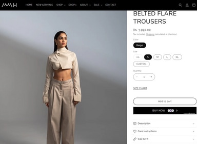 The pants are worth  ₹3,990.