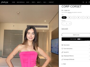 The corset will cost you  ₹2,990.