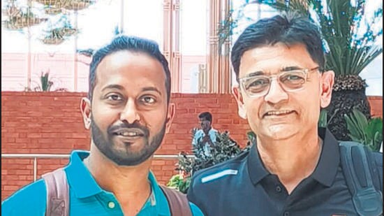 Abhinav and Chetan discover a need from their own sporting experience to develop an application aimed at noting sports performance across the board. (HT)