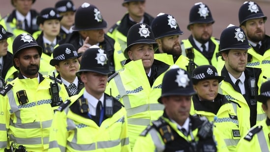 Officers of London's Metropolitan Police (Representational Photo/AP)