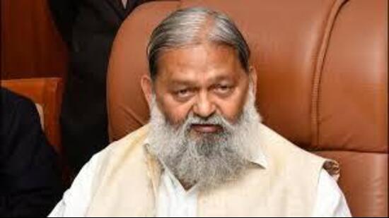 Haryana energy and transport minister Anil Vij (File)