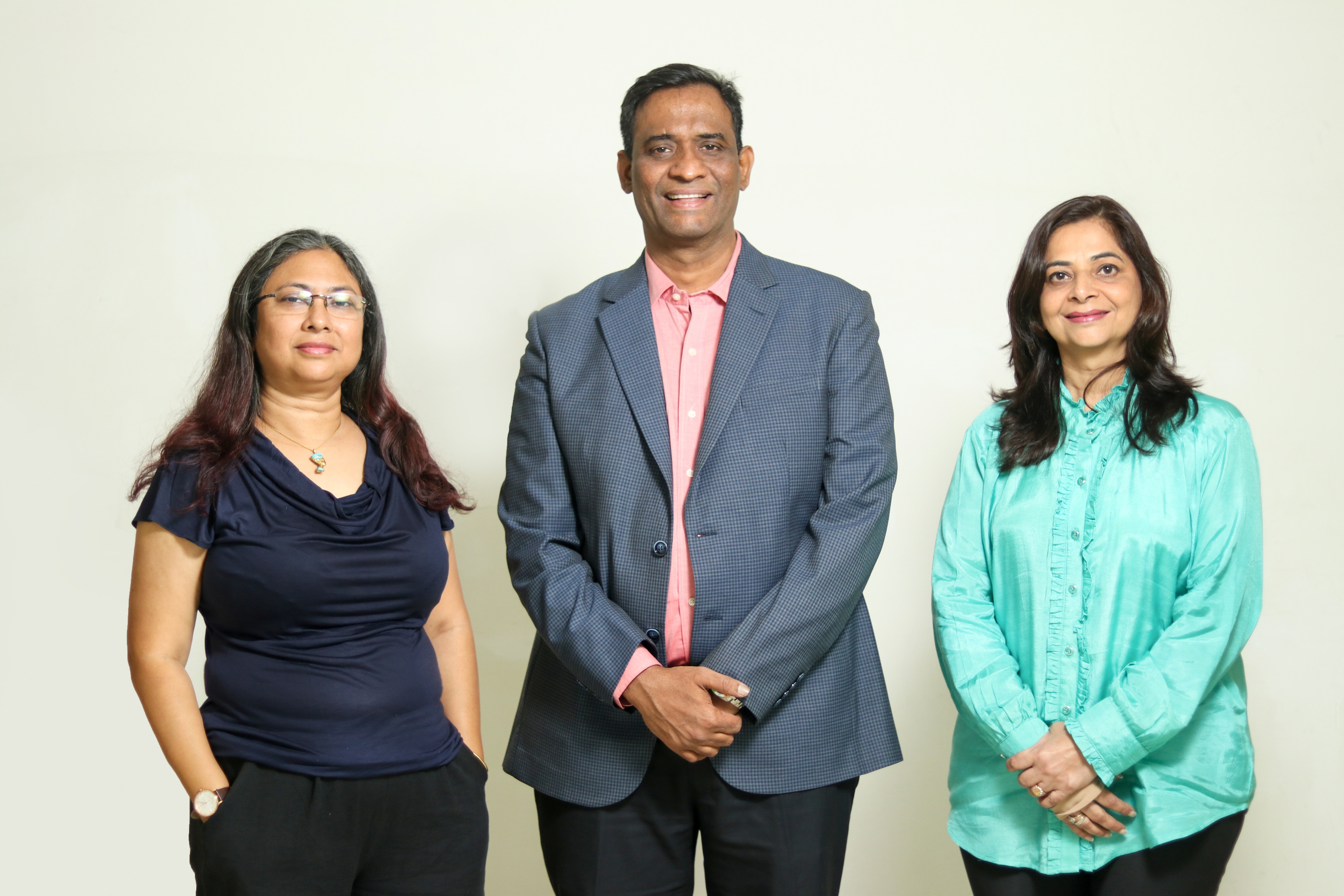 Authors Shubhada Dayal, Radhakrishnan Pillai and Sheetal Kapoor (Courtesy the subjects) Authors Shubhada Dayal, Radhakrishnan Pillai and Sheetal Kapoor (Courtesy the subjects)