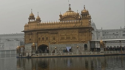 Actor Ananya Panday visited the Golden Temple in Amritsar, Punjab. She also gave a glimpse of how she spent her time there and shared pictures of the food she enjoyed in the city. For her day out in Amritsar, Ananya Panday wore a floral-printed white suit. Actor Ananya Panday visited the Golden Temple in Amritsar, Punjab. She also gave a glimpse of how she spent her time there and shared pictures of the food she enjoyed in the city. For her day out in Amritsar, Ananya Panday wore a floral-printed white suit.