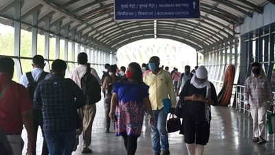 Both lines are managed by the Maha Mumbai Metro Operation Corporation Limited (MMMOCL) (Satish Bate / HT Photo) Both lines are managed by the Maha Mumbai Metro Operation Corporation Limited (MMMOCL) (Satish Bate / HT Photo)
