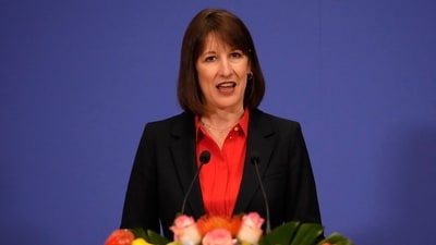 British Finance Minister Rachel Reeves speaks during a press conference after the 11th China - UK Economic and Financial Dialogue in Beijing on January 11, 2025. (Photo by Aaron Favila / POOL / AFP) (AFP) British Finance Minister Rachel Reeves speaks during a press conference after the 11th China - UK Economic and Financial Dialogue in Beijing on January 11, 2025. (Photo by Aaron Favila / POOL / AFP) (AFP)
