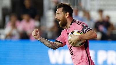 Lionel Messi is set to sign a new contract with Inter Miami. (AFP) Lionel Messi is set to sign a new contract with Inter Miami. (AFP)