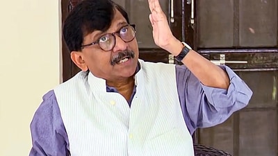 Shiv Sena (UBT) MP Sanjay Raut. (PTI Photo) (PTI09_27_2024_000048B) (PTI) Shiv Sena (UBT) MP Sanjay Raut. (PTI Photo) (PTI09_27_2024_000048B) (PTI)