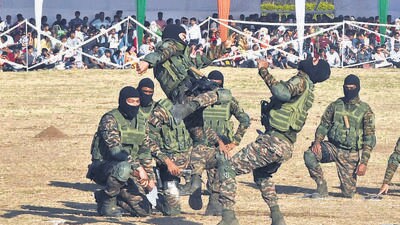 Southern Command will organise the Army Day Parade 2025 in Pune on January 15. (HT FILE (PIC FOR REPRESENTATION)) Southern Command will organise the Army Day Parade 2025 in Pune on January 15. (HT FILE (PIC FOR REPRESENTATION))