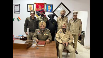 The accused was identified as Rajesh Sharma, a resident of Sector 70 and owner of Multiaxis Immigration Consultants, Sector 67, Mohali. (HT)