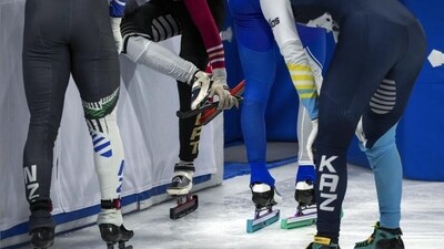 The ice rink is meant for sports such as ice hocket and ice skating. (AP)