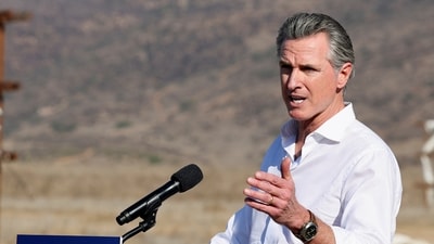 Gavin Newsom slams report claiming he cut fire budget by $100M months before LA wildfires (REUTERS/Mike Blake) (REUTERS)
