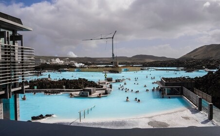 The popular Blue Lagoon geothermal spa, one of Iceland’s biggest tourist attractions in the country's southwest. (AP Photo/Marco di Marco) The popular Blue Lagoon geothermal spa, one of Iceland’s biggest tourist attractions in the country's southwest. (AP Photo/Marco di Marco)