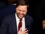 U.S. Vice President-elect Sen. JD Vance (R-OH) arrives for joint session of Congress to ratify the 2024 Presidential election at the U.S. Capitol on January 06, 2025 in Washington, DC.  