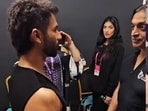 Shoaib Akhtar and Shahid Kapoor met recently in UAE.