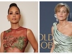 Halle Berry took to Instagram to give a shoutout to Sharon Stone. Halle Berry took to Instagram to give a shoutout to Sharon Stone.