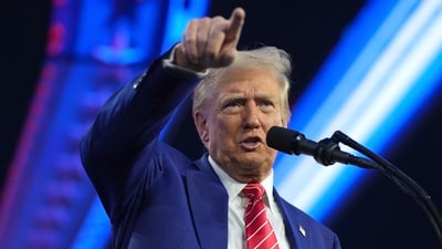 Trump stated this is one of the worst catastrophes in the history of our Country. (AP)