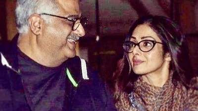 Boney Kapoor posted a picture of him and Sridevi. Boney Kapoor posted a picture of him and Sridevi.