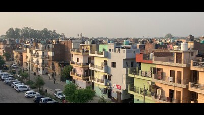 From what is apparent, at least 30 acres of government land has been encroached by illegal settlers in two colonies: 20 acres in Sanjay Colony, Industrial Area, Phase 1, and 10 acres in Janta Colony, Sector 25, Chandigarh. (HT Photo) From what is apparent, at least 30 acres of government land has been encroached by illegal settlers in two colonies: 20 acres in Sanjay Colony, Industrial Area, Phase 1, and 10 acres in Janta Colony, Sector 25, Chandigarh. (HT Photo)