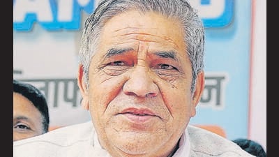 Karawal Nagar MLA Bisht threatened to contest as an Independent after he was not re-nominated from the seat. (PTI) Karawal Nagar MLA Bisht threatened to contest as an Independent after he was not re-nominated from the seat. (PTI)