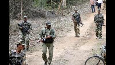 The security forces in the National Park area of Bijapur district recovered the bodies of three uniformed Maoists following the encounter (AP/ Representative photo) The security forces in the National Park area of Bijapur district recovered the bodies of three uniformed Maoists following the encounter (AP/ Representative photo)