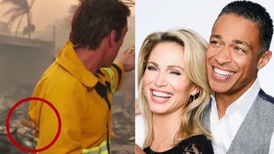 T.J. Holmes and Amy Robach defend David Muir after backlash for wearing a clothespin on his jacket while covering the LA fires T.J. Holmes and Amy Robach defend David Muir after backlash for wearing a clothespin on his jacket while covering the LA fires