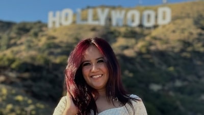 Roopal Tyagi was in the city for a few months for travel and educational courses. Roopal Tyagi was in the city for a few months for travel and educational courses.