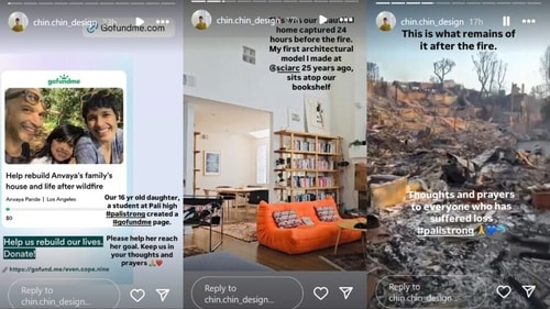 Chinmaya, too, shared posts on her Instagram Stories. Chinmaya, too, shared posts on her Instagram Stories.