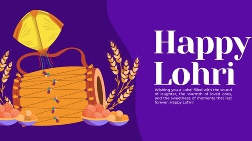 Happy Lohri 2025. (Image by Canva) Happy Lohri 2025. (Image by Canva)