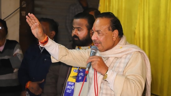 AAP MLA Mohinder Goyal. (X/Mohinder Goyal)