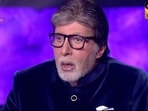 Amitabh Bachchan on the sets of KBC 16.