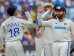 India's captain Rohit Sharma, right, and Virat Kohli India's captain Rohit Sharma, right, and Virat Kohli