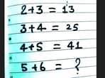 A baffling brain teaser shared on X left users scratching their heads.
A baffling brain teaser shared on X left users scratching their heads.