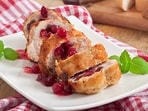 Why wait for Thanksgiving? Indulge in turkey with cranberry sauce tonight!