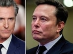 Gavin Newsom shares new video, claims it show Elon Musk being ‘exposed by firefighters for his own lies’ about LA fires (REUTERS/Marco Bello/File Photo, ALLISON ROBBERT/Pool via REUTERS//File Photo)
