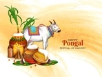 Pongal, a major harvest festival in Tamil Nadu, will be celebrated from January 14 to January 17.(Freepik)